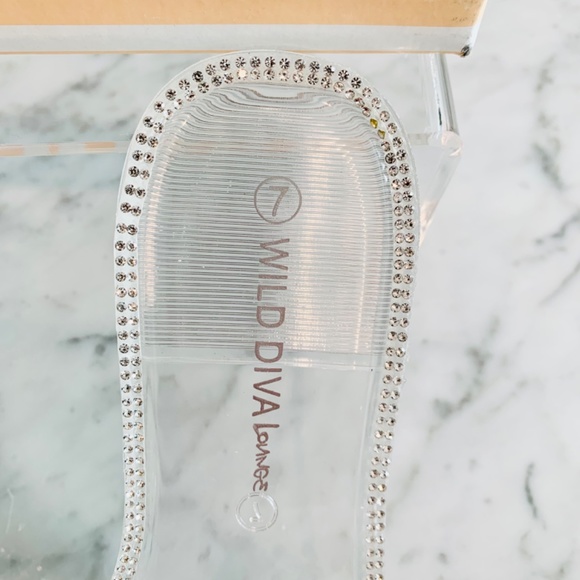 WILD DIVA LOUNGE Studded Jelly Slip-On Sandal (Women) - Picture 4 of 11